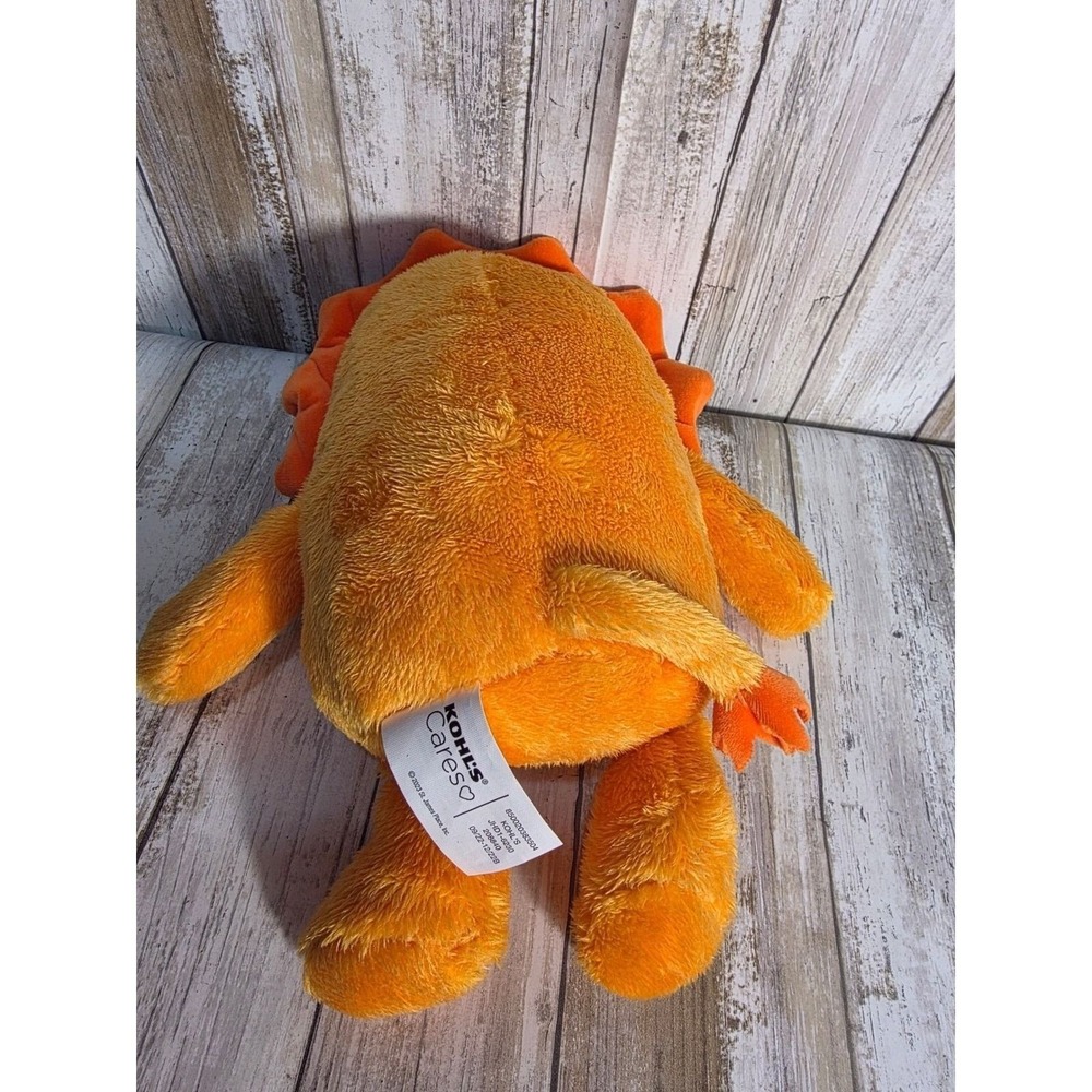 Kohl's Cares Plush Orange Lion Stuffed Animal Toy Kids - Picture 3 of 4